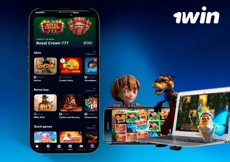 1win casino games